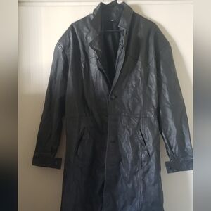 Men's Black Leather Jacket